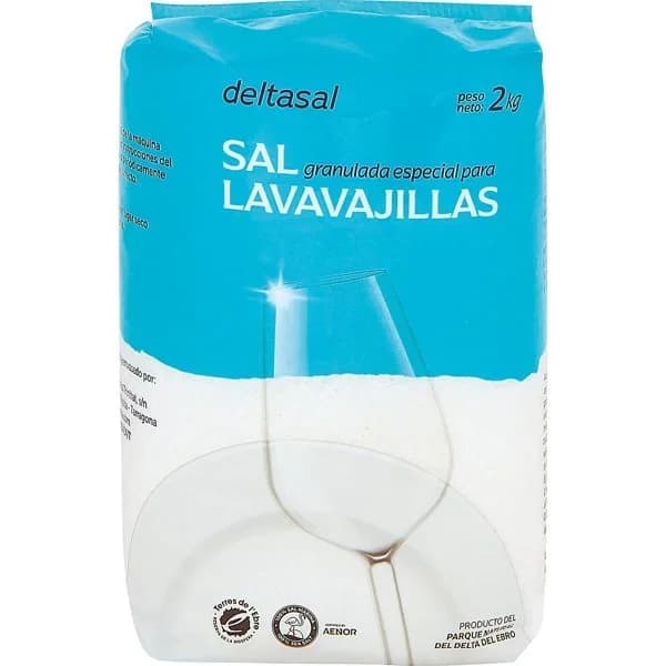 Sal Lavavajillas Granulada - 1.98 kg - Imagen del producto en Findit