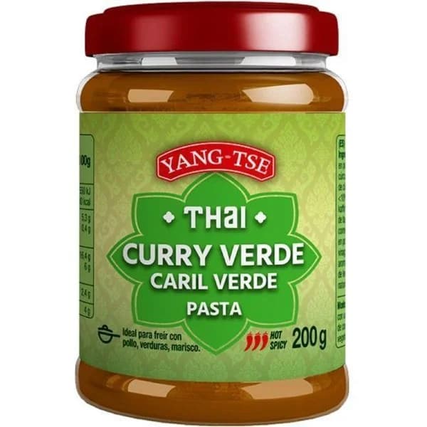 Pasta Curry Verde Thai - 0.2 kg - Imagen del producto en Findit