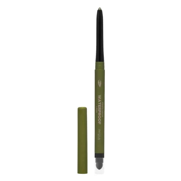 Perfilador de ojos Waterproof Deliplus 12 verde oliva - 1 ud - Imagen del producto en Findit