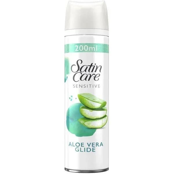 Gel depilatorio piel sensible GILLETTE SATIN, spray 200 ml - 0.2 l - Imagen del producto en Findit