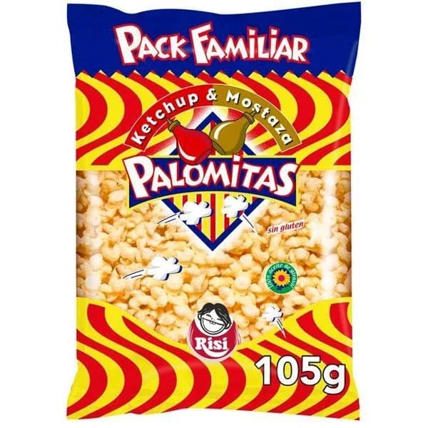 Palomitas Ketchup y Mostaza - 0.1 kg - Imagen del producto en Findit