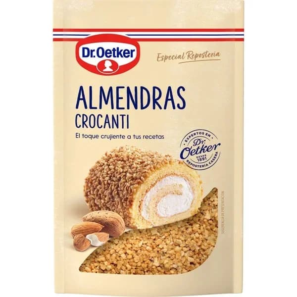 Crocanti de almendra DR. OETKER, bolsa 125 g - 0.12 kg - Imagen del producto en Findit