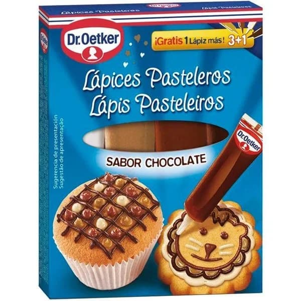 Lápices pasteleros de chocolate DR.OETKER, caja 76 g - 0.08 kg - Imagen del producto en Findit