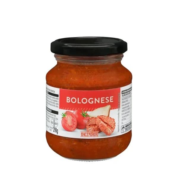 Salsa de tomate boloñesa Hacendado - 1 ud - Imagen del producto en Findit