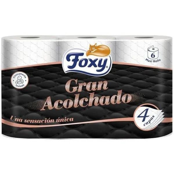 Papel Higiénico Gran Acolchado 4 Capas - 6 ud - Imagen del producto en Findit