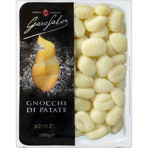Gnocchi de patata GAROFALO, paquete 500 g - 0.5 kg - Imagen del producto en Findit