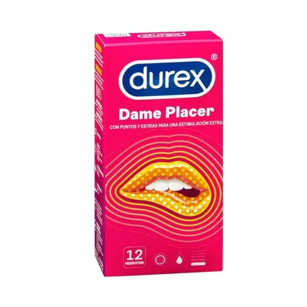 Preservativos dame placer DUREX, caja 12 uds. - 6.45 ud - Imagen del producto en Findit