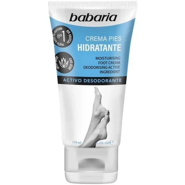 Crema hidratante de aloe para pies BABARIA, tubo 150 ml - 0.15 l - Imagen del producto en Findit