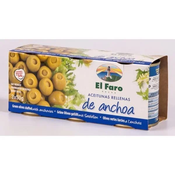 Aceituna Rellena 3 x 120G - 0.36 kg - Imagen del producto en Findit