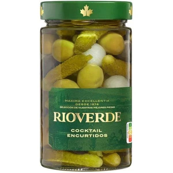 Cocktail de encurtidos RIOVERDE, frasco 225 g - 0.23 kg - Imagen del producto en Findit