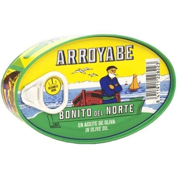 Bonito del norte en aceite de oliva ARROYABE, lata 111 g - 1 ud - Imagen del producto en Findit