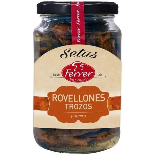 Rovellón en trozos FERRER, frasco 330 g - 0.33 kg - Imagen del producto en Findit