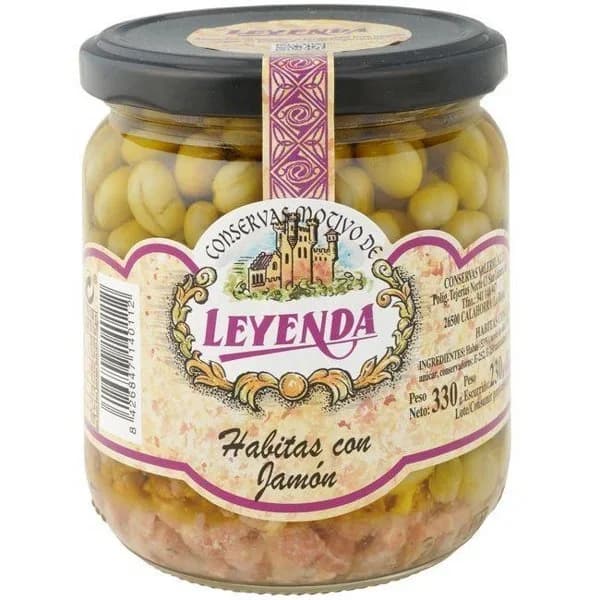 Habitas con Jamón Frasco - 0.33 kg - Imagen del producto en Findit