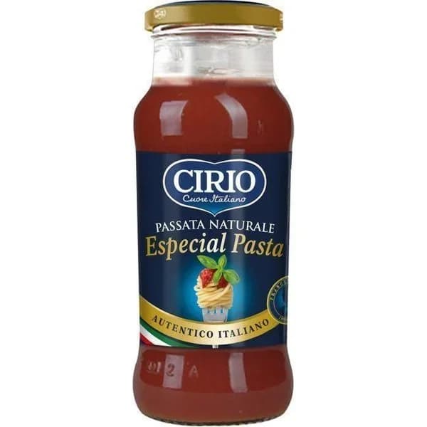 Tomate natural especial pasta CIRIO, frasco 350 g - 0.35 kg - Imagen del producto en Findit