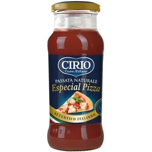Tomate natural especial pizza CIRIO, frasco 350 g - 0.35 kg - Imagen del producto en Findit