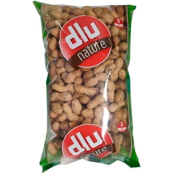 Cacahuete con cáscara tostado sin sal DLV, bolsa 650 g - 1 ud - Imagen del producto en Findit