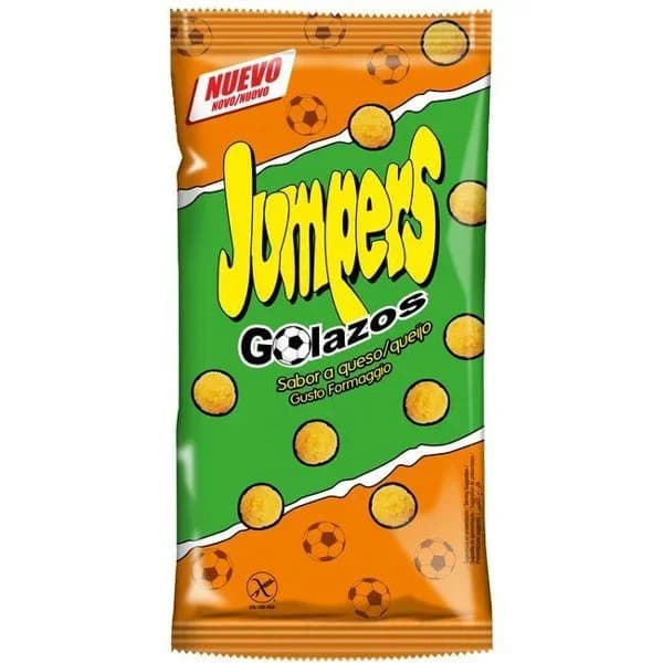 Aperitivo golazos sabor queso JUMPERS, bolsa 110 g - 0.11 kg - Imagen del producto en Findit