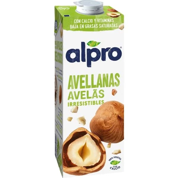 Bebida de avellanas ALPRO, brik 1 litro - 1 l - Imagen del producto en Findit