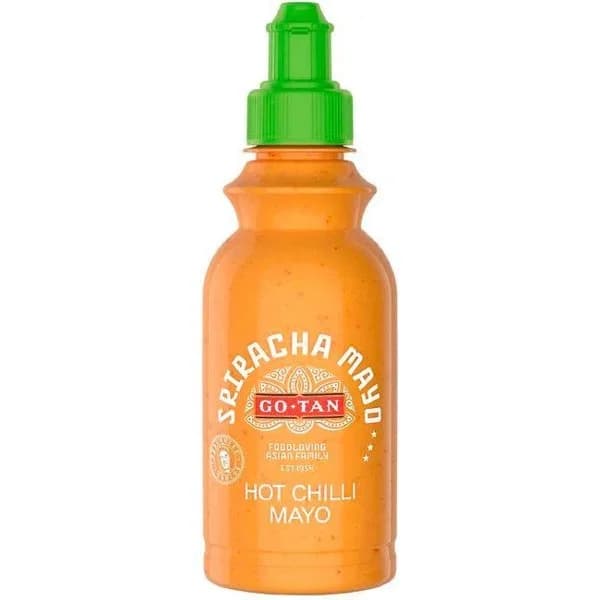Salsa sriracha mayo hot chilli Go-Tan envase 215 ml. - 0.22 l - Imagen del producto en Findit