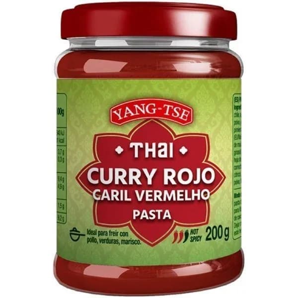 Pasta Curry Rojo Thai - 0.2 kg - Imagen del producto en Findit