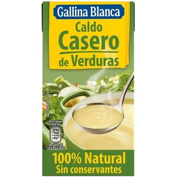 Caldo casero de verdura GALLINA BLANCA, brik 500 ml - 0.5 l - Imagen del producto en Findit