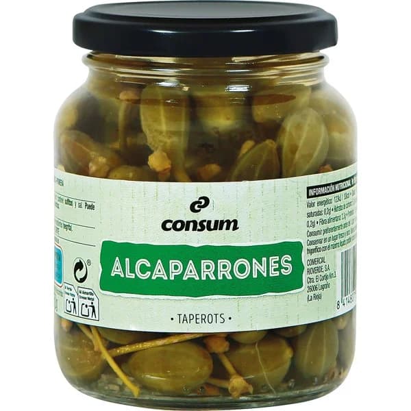 Alcaparrones en Vinagre Frasco - 0.15 kg - Imagen del producto en Findit