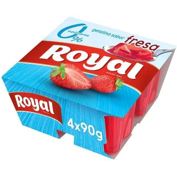 Gelatina Fresa 4UD - 0.36 kg - Imagen del producto en Findit