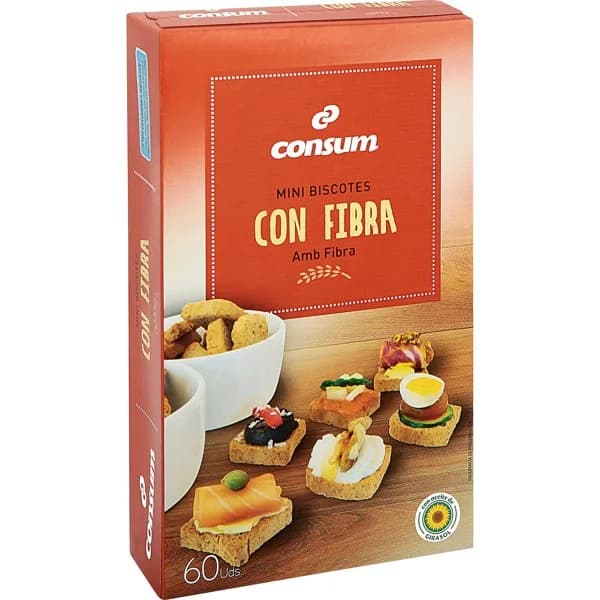 Minibiscotte Integral - 0.12 kg - Imagen del producto en Findit