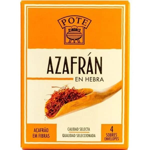 Azafrán en rama POTE, caja 4 sobres - 4 ud - Imagen del producto en Findit