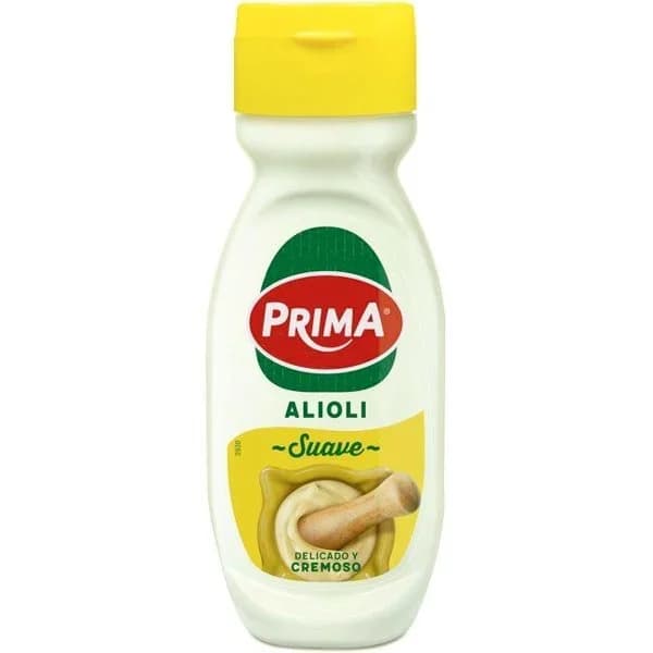 Alioli cero PRIMA, bote 260 ml - 0.26 l - Imagen del producto en Findit