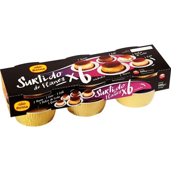 Surtido de Flanes Pack de 6 Unidades - 1 ud - Imagen del producto en Findit