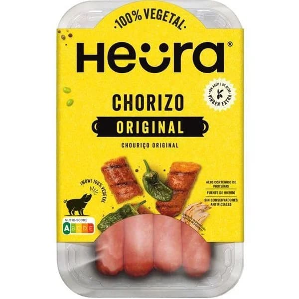 Chorizo original HEURA, bandeja 216 g - 0.22 kg - Imagen del producto en Findit