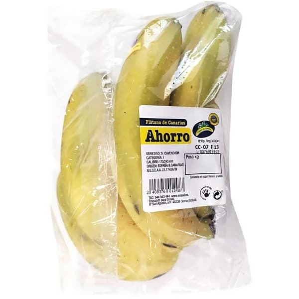 Plátano de Canarias IGP, al peso, compra mínima 1 kg - 1 kg - Imagen del producto en Findit