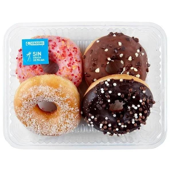 Berlinas surtidas EROSKI, bandeja 5 uds - 1 ud - Imagen del producto en Findit