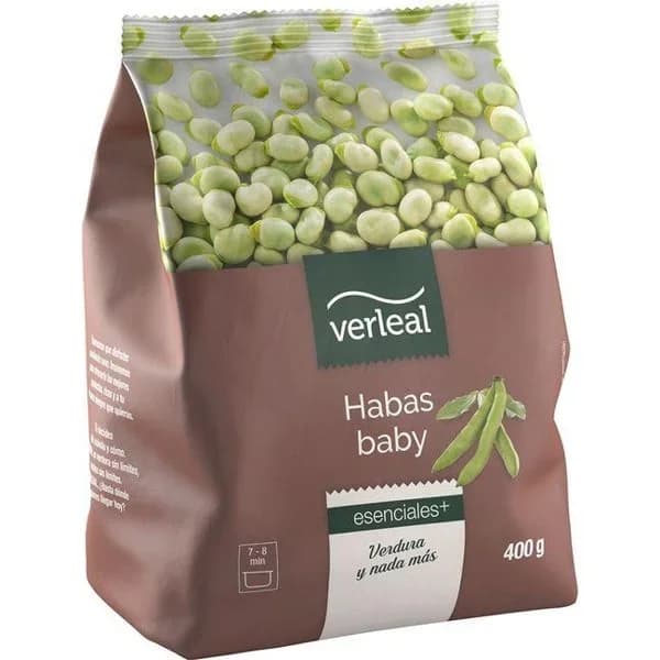 Habas baby VERLEAL, bolsa 400 g - 1 ud - Imagen del producto en Findit