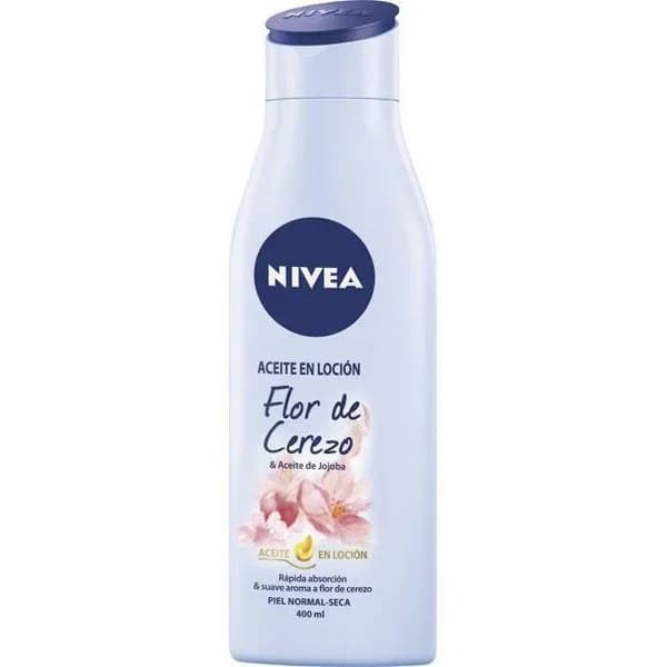Loción flor de cerezo-aceite de jojoba NIVEA, bote 400 ml - 1 ud - Imagen del producto en Findit