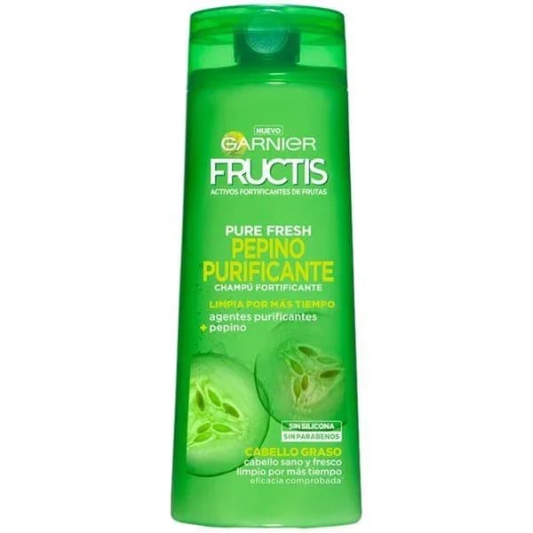 Champú cabellos grasos FRUCTIS, bote 380 ml - 0.38 l - Imagen del producto en Findit