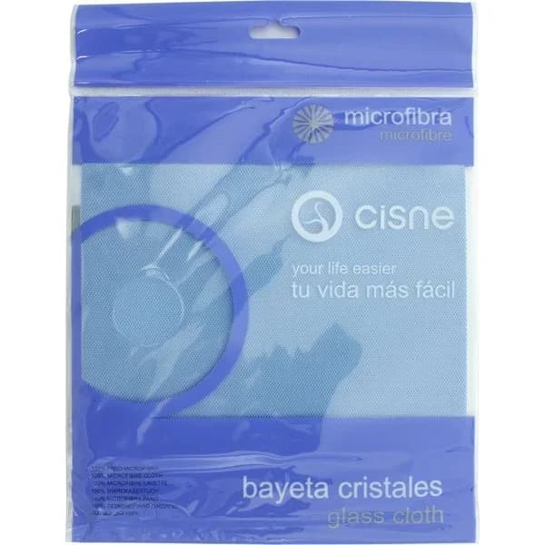 Bayeta para cristales microfibra CISNE, pack 1 unid. - 1 ud - Imagen del producto en Findit