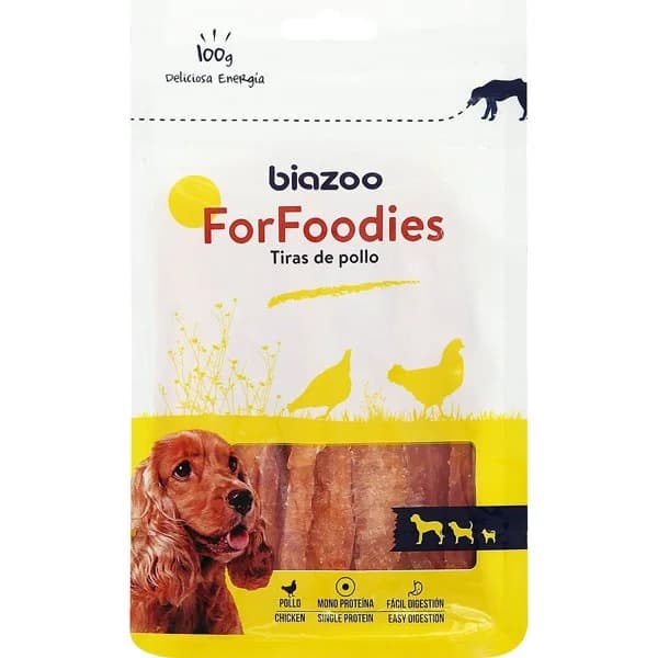 Snack Perro Tiras de Pollo - 0.1 kg - Imagen del producto en Findit