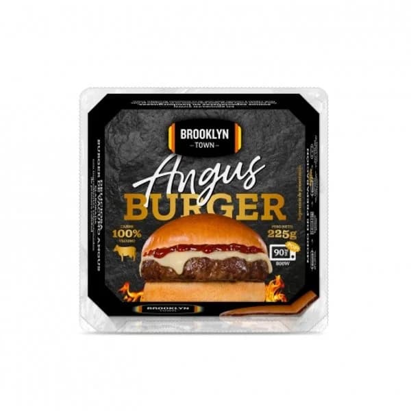 Hamburguesa de vacuno Angus Burger Brooklyn Town 225 g. - 0.23 kg - Imagen del producto en Findit
