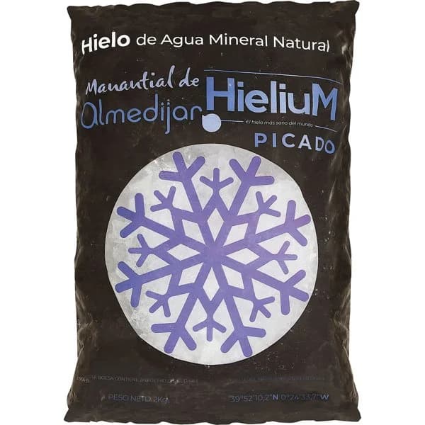Hielo Picado Agua Mineral - 1.99 kg - Imagen del producto en Findit