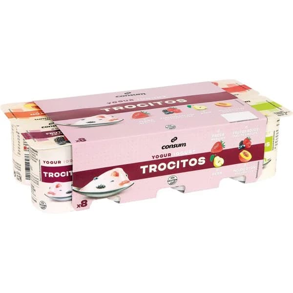 Yogur con Frutas Pack de 8 unidades - 1 kg - Imagen del producto en Findit