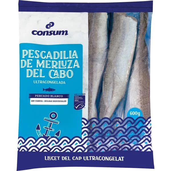 Pescacilla Merluza Msc Cabo - 0.6 kg - Imagen del producto en Findit