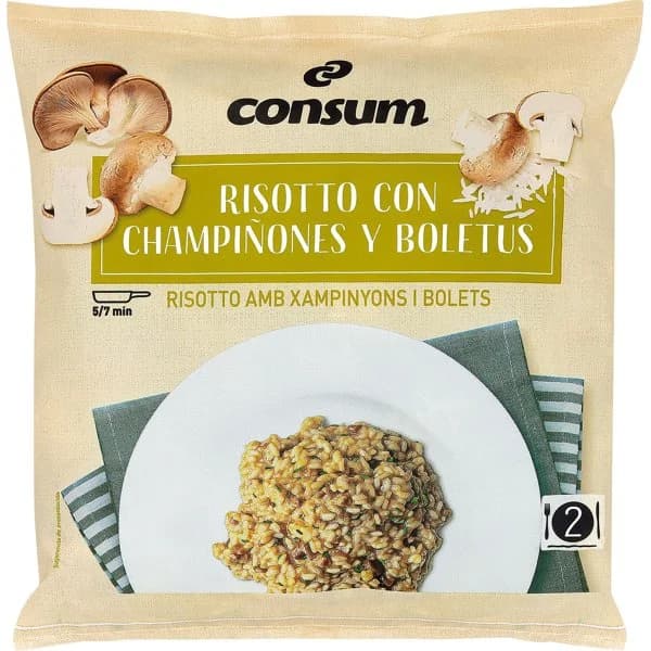 Risotto Funghi - 0.5 kg - Imagen del producto en Findit