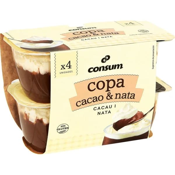 Copa Cacao y Nata - 0.46 kg - Imagen del producto en Findit