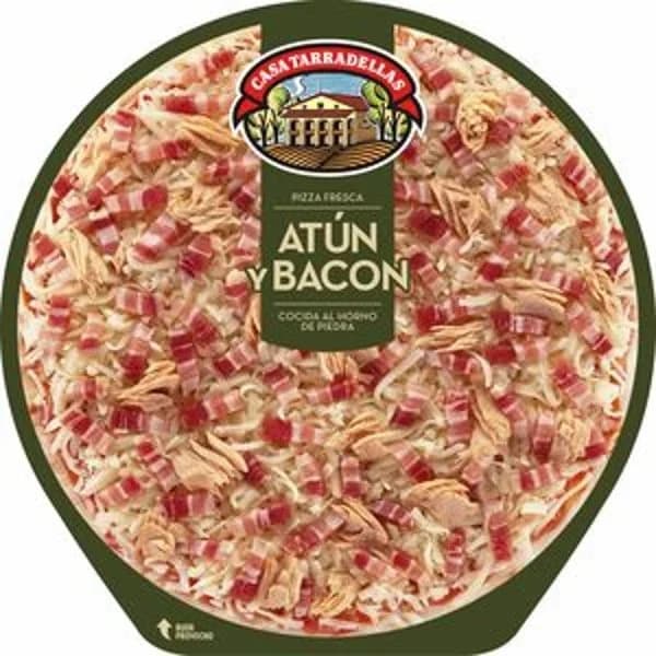 Pizza Atún y Bacon Refrigerada 405G - 0.4 kg - Imagen del producto en Findit