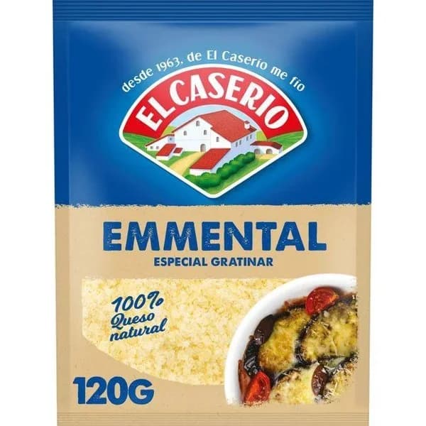 Queso Rallado Emmental 130G - 0.12 kg - Imagen del producto en Findit
