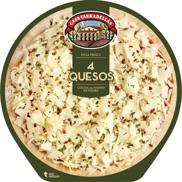 Pizza 4 Quesos Refrigerada 390G - 0.39 kg - Imagen del producto en Findit