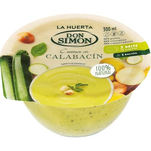 Crema Calabacín - 0.3 l - Imagen del producto en Findit