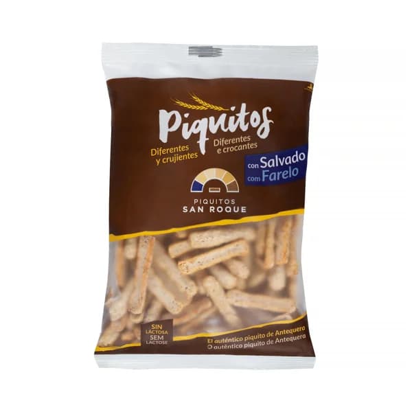 Piquitos con salvado San Roque - 0.14 kg - Imagen del producto en Findit